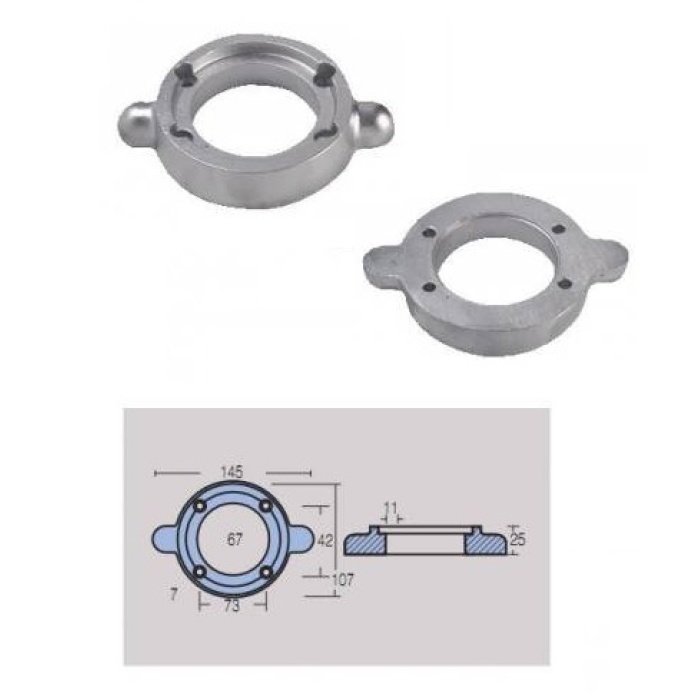 ΑΝΟΔΙΟ ΓΙΑ ΠΟΔΙ YANMAR SD 20-30-40-50-60 - Image 1