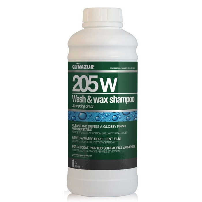 Clinazur 205W Σαμπουάν WASH and WAX - Image 1