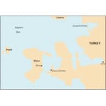 ΧΑΡΤΗΣ IMRAY G28 ΧΙΟΣ - ΠΑΡΑΛΙΑ ΤΟΥΡΚΙΑΣ