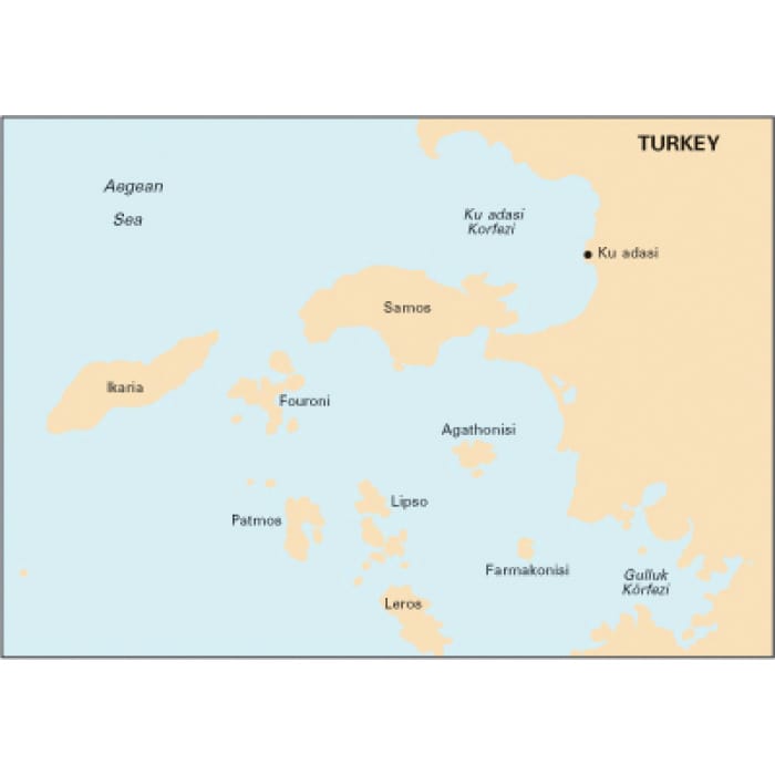 ΧΑΡΤΗΣ IMRAY G32 ΣΑΜΟΣ - ΠΑΡΑΛΙΑ ΤΟΥΡΚΙΑΣ - Image 1