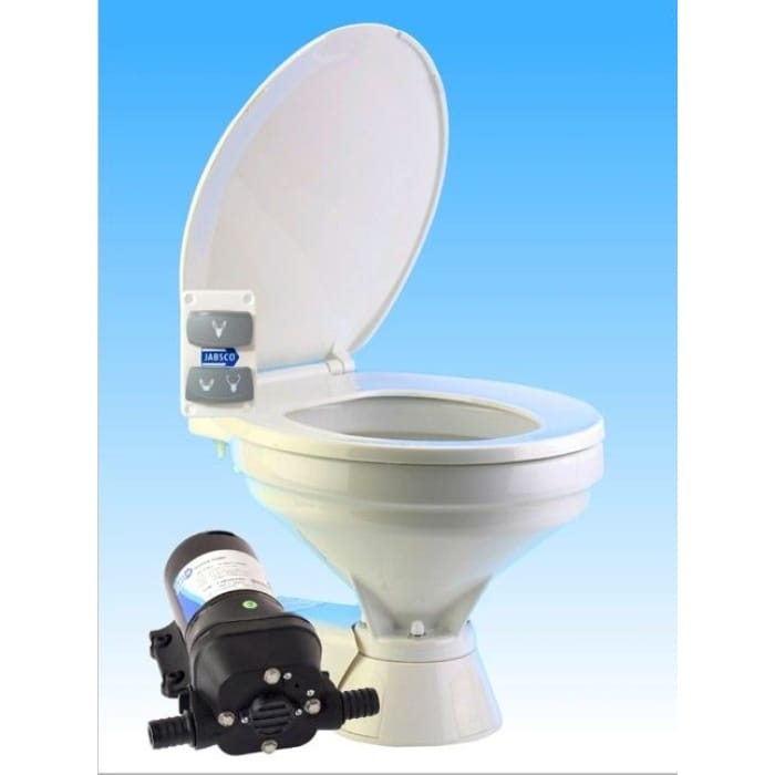 ΗΛΕΚΤΡΙΚΗ ΤΟΥΑΛΕΤΑ JABSCO QUIET FLUSH - Image 1