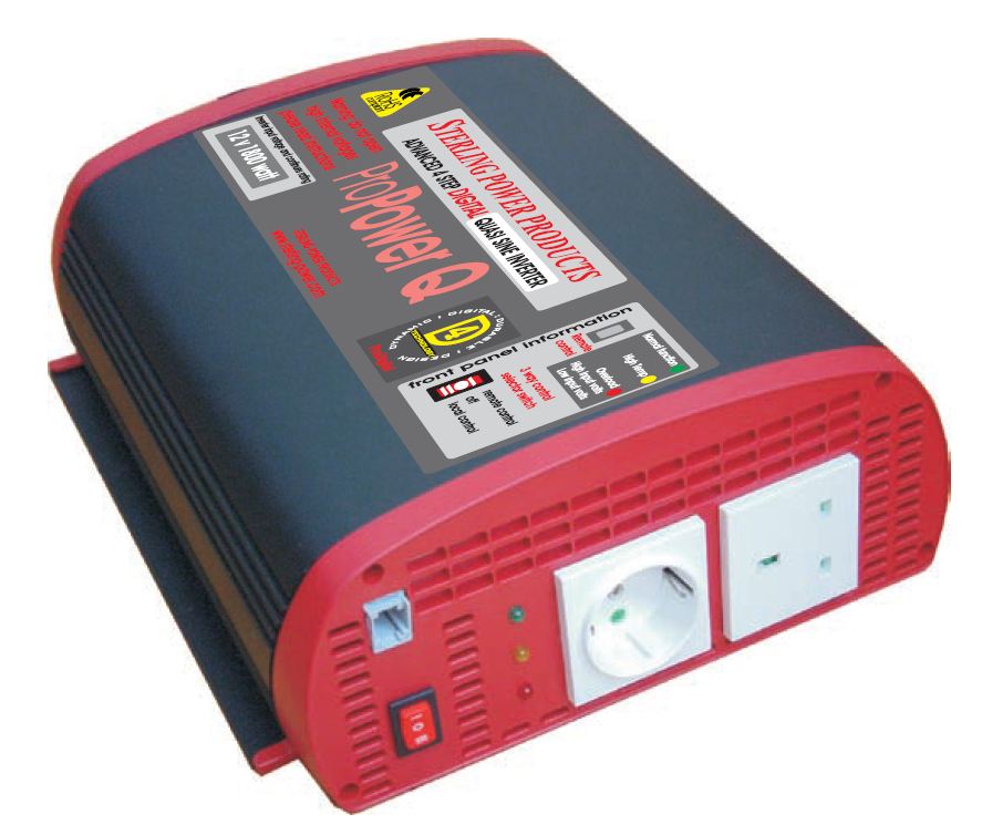 STR121800_1 INVERTER STERLING 12V 1800W - Image 1