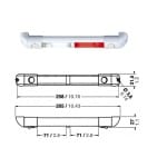 ΦΩΣ ΑΛΟΓΟΝΟΥ ΛΕΥΚΟ / ΚΟΚΚΙΝΟ AQUA SIGNAL