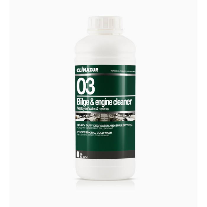 CLINAZUR 03 BILGE & ENGINE CLEANER 03 1L - Image 1