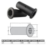 ΜΠΟΥΣΑ ΛΑΣΤΙΧΕΝΙΑ ΝΙΤΡΙΛΙΟΥ 25x36x100