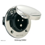 ΠΡΙΖΑ ΑΝΟΞΕΙΔΩΤΗ ΥΠΟΔΟΧΗΣ ΡΕΥΜΑΤΟΣ 32A/250V