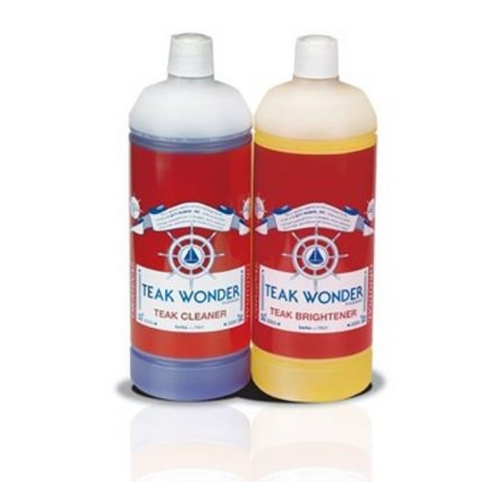 ΣΕΤ ΚΑΘΑΡΙΣΤΙΚΟ & ΓΥΑΛΙΣΤΙΚΟ TEAK WONDER - Image 1