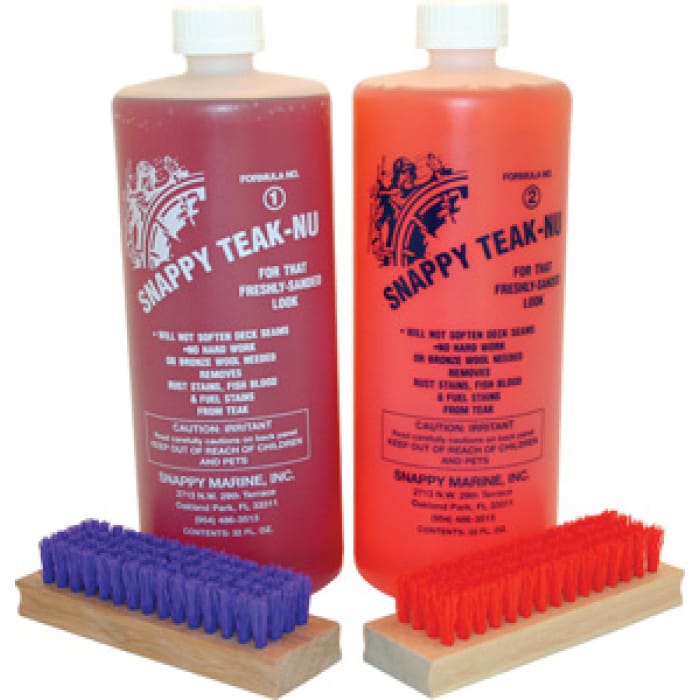 ΚΑΘΑΡΙΣΤΙΚΟ ΓΙΑ TEAK SNAPPY TEAK NU 1 & 2 QT KIT - Image 1