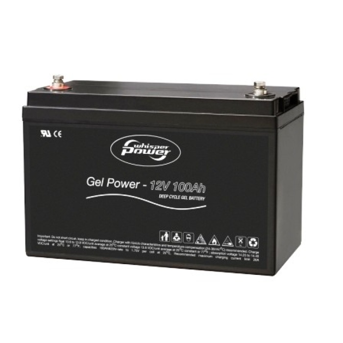 ΜΠΑΤΑΡΙΑ GEL WHISPER POWER 100Amp - Image 1